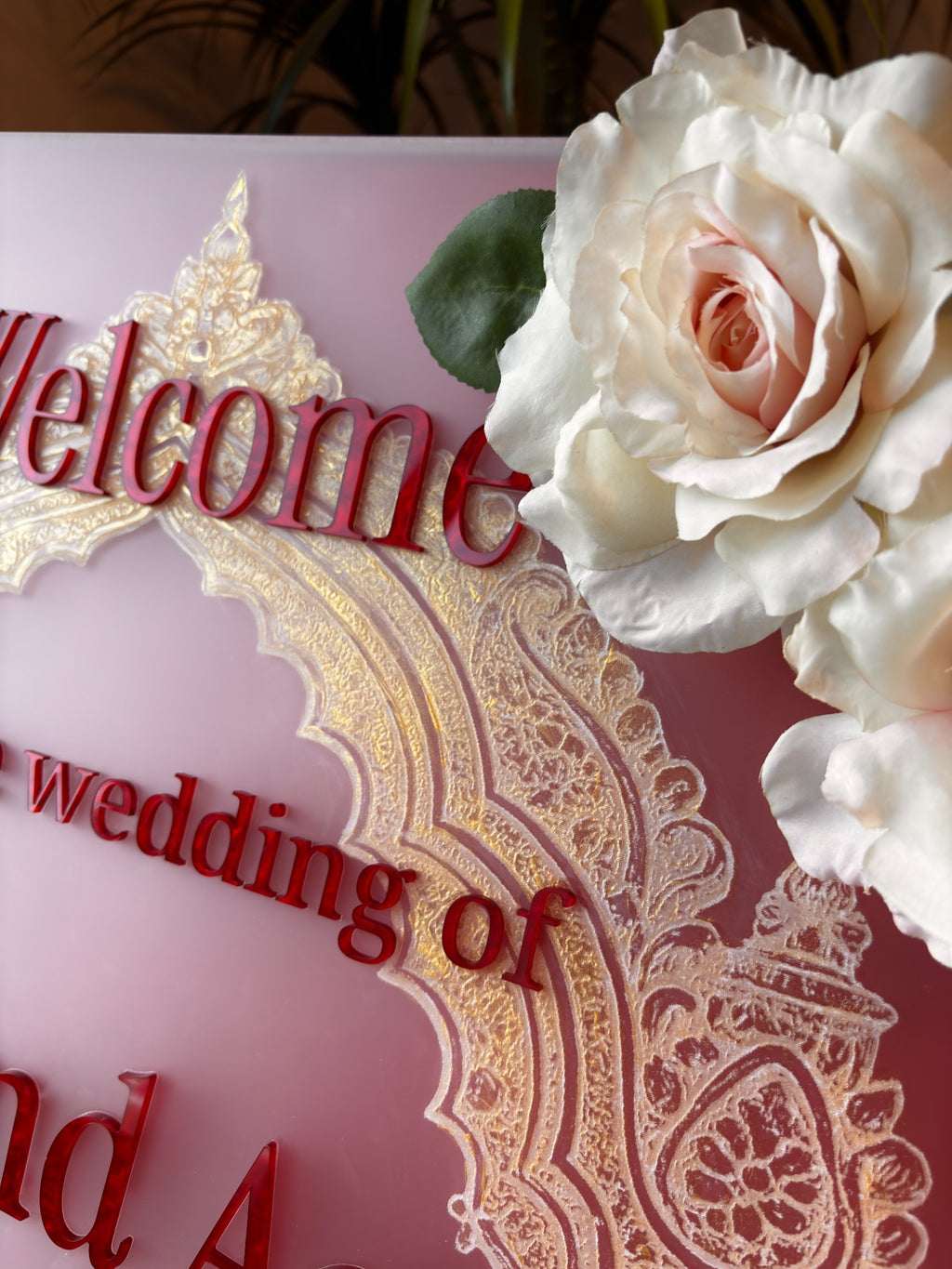 Premium Custom Welcome Sign