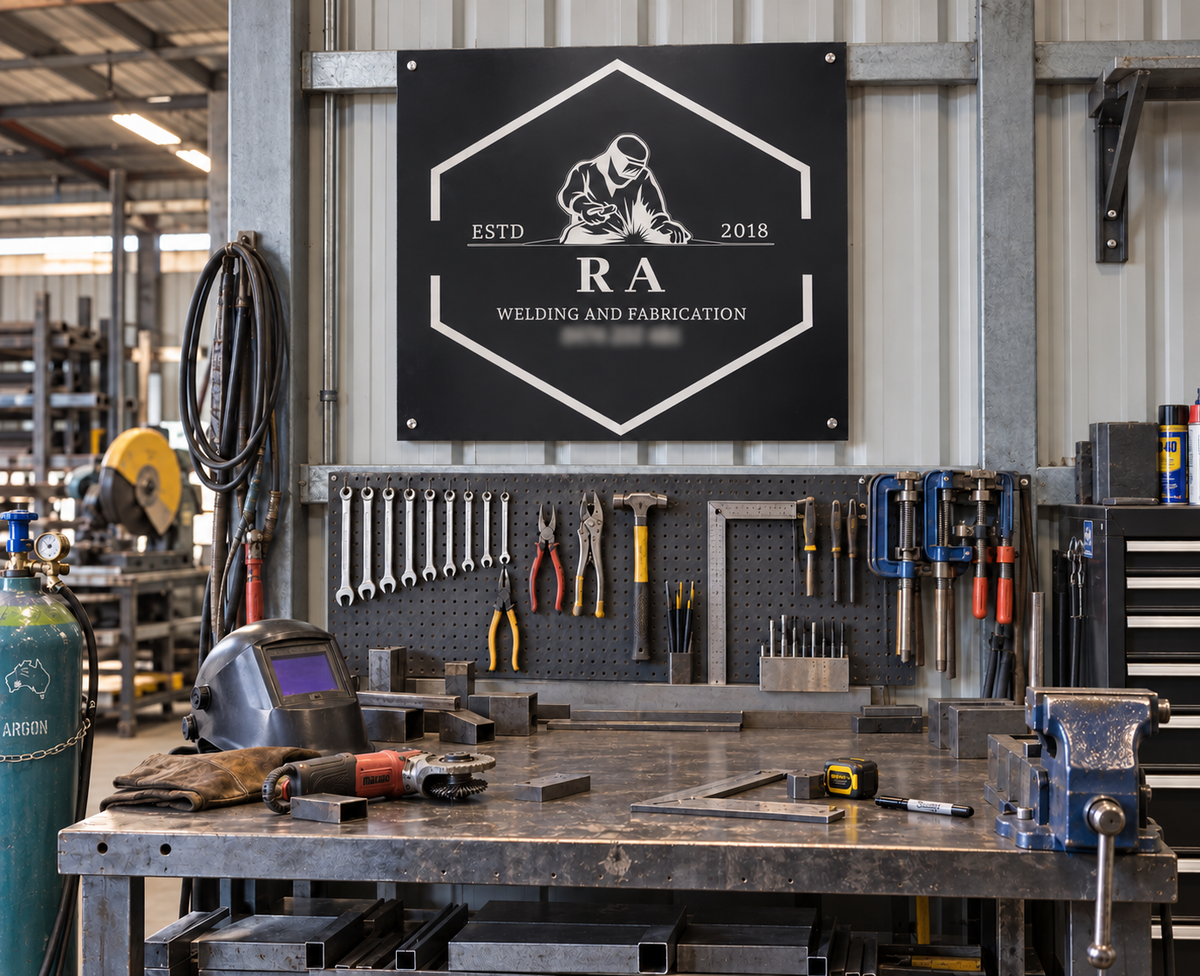 Custom Business Identification Sign