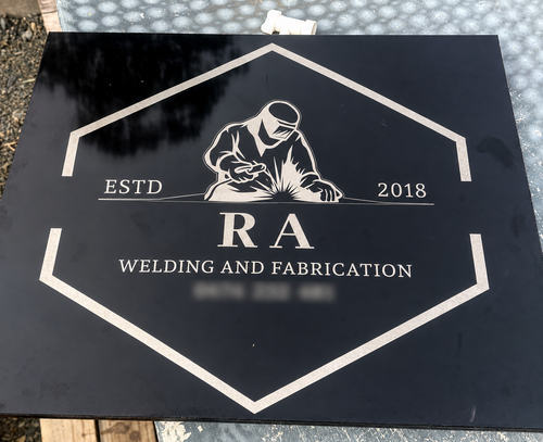Custom Business Identification Sign